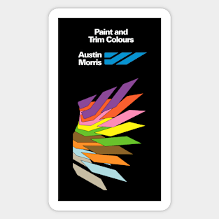 AUSTIN MORRIS - paint and trim colours brochure Sticker